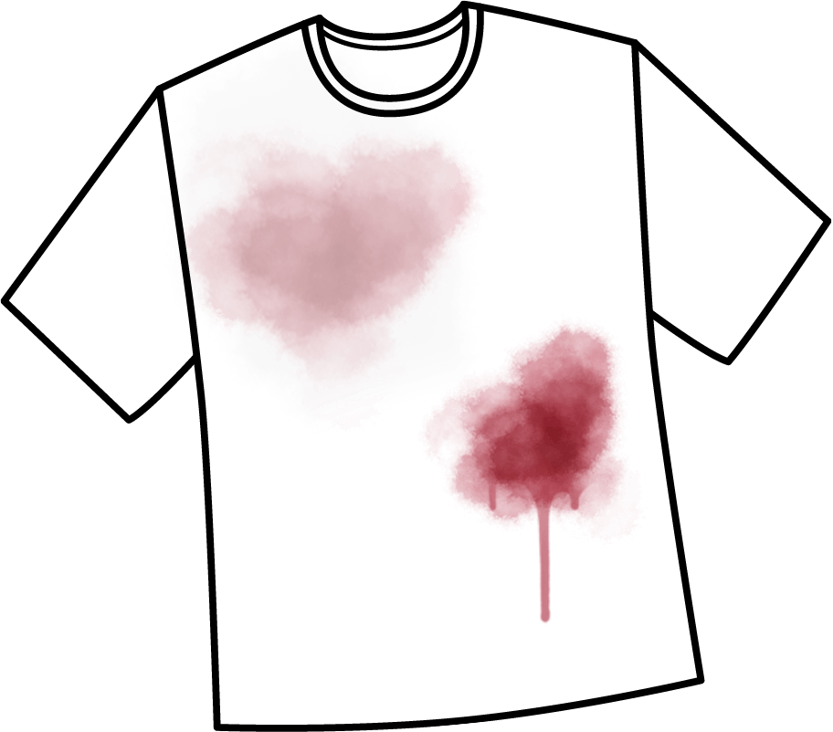 Spill The Wine To Get Started - T Shirt Stained Png (912x802), Png Download