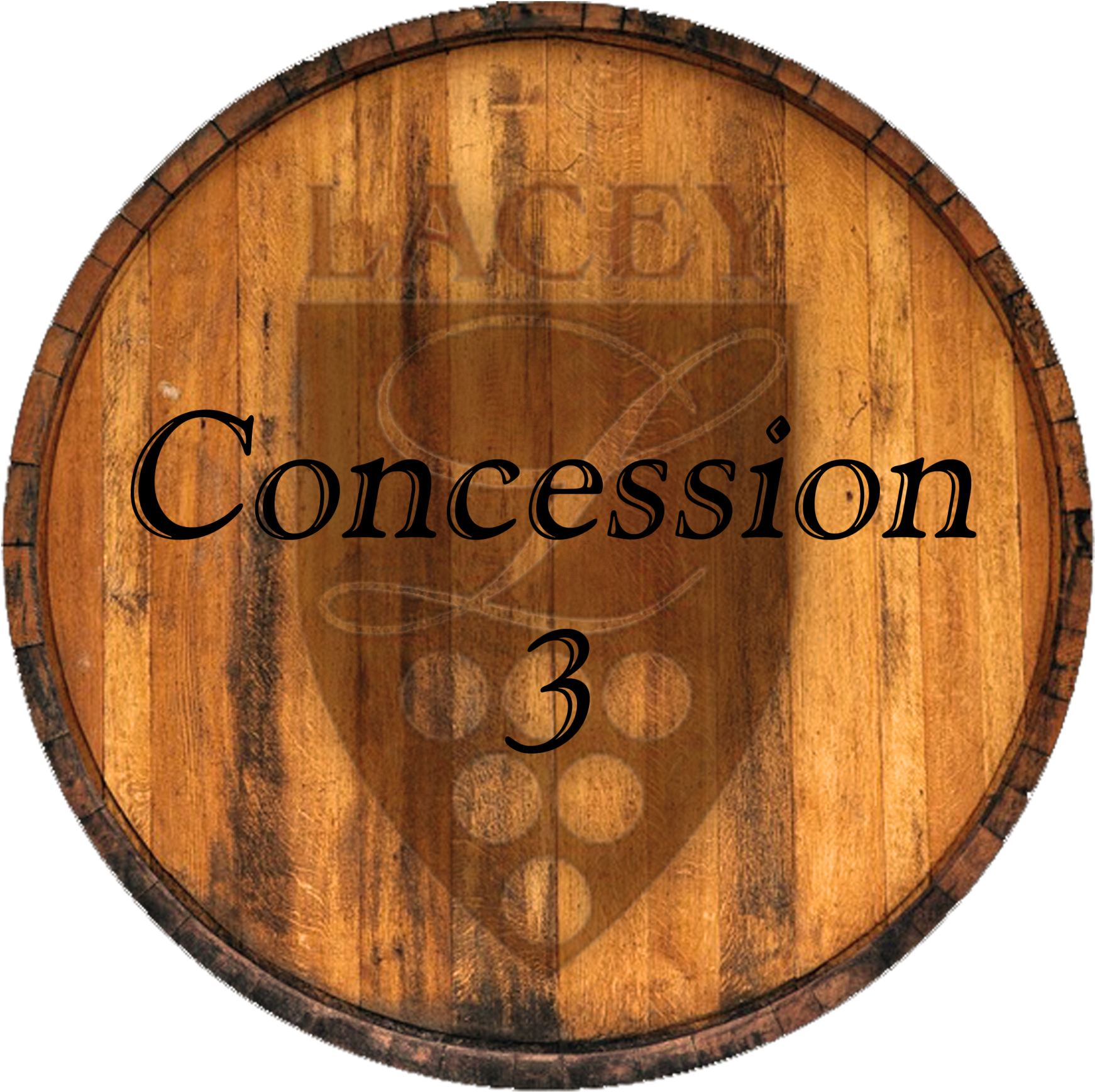 3 Wines Shipped Twice Per Year - Wine Barrel Top Png (2048x1947), Png Download