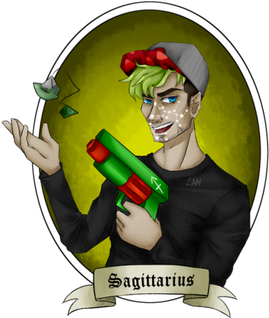 Chase Sagittarius - Smk N 2 Kendal (500x500), Png Download