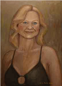 20 Famous People Paintings 2nd Part Www - Actor (300x400), Png Download
