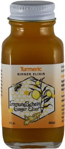 Immuneschein Ginger Elixirs & Teas (400x636), Png Download