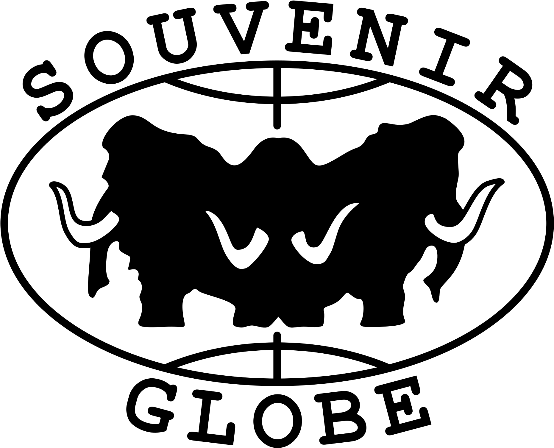 Souvenir Globe Logo Png Transparent - Logo (2400x2400), Png Download