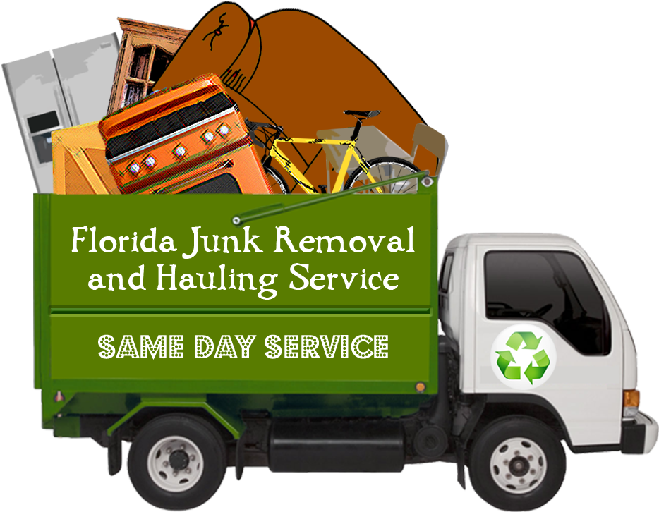 Affordable Florida Junk Removal - Junk Removal Service (959x735), Png Download