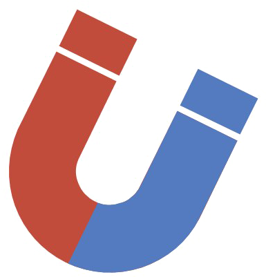 Horseshoe Magnet Png Image Transparent - Creative Business Cards (640x405), Png Download