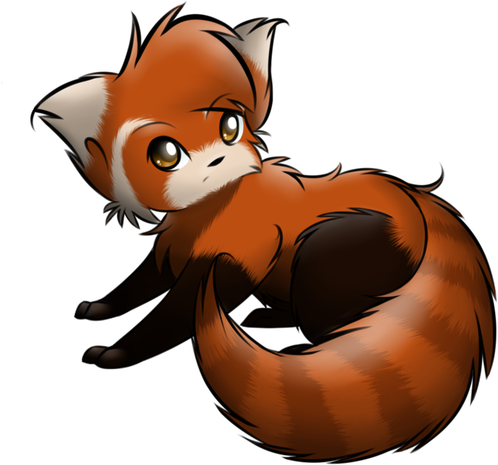 Red Panda' By Toru Sanogawa Cute Idea For A Tattoo - Kawaii Anime Red Panda (900x692), Png Download