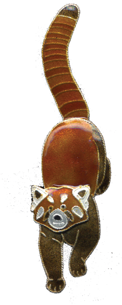 Pin Red Panda Enamel - Portable Network Graphics (750x750), Png Download