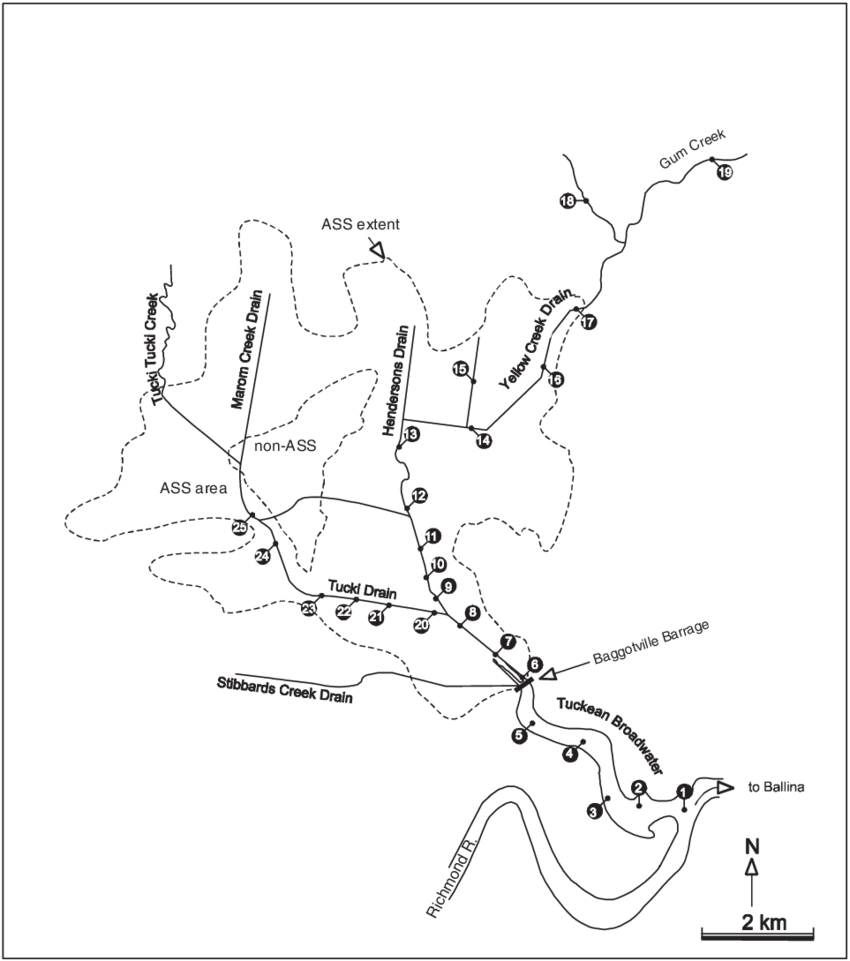 Sampling Locations In The Tuckean Swamp - Line Art (850x961), Png Download