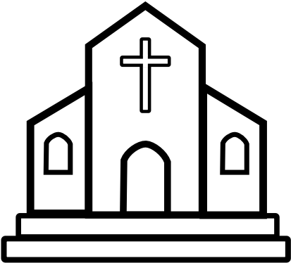 Mission Clipart Church Building Fund - Church Meeting Clipart Transparent (422x380), Png Download
