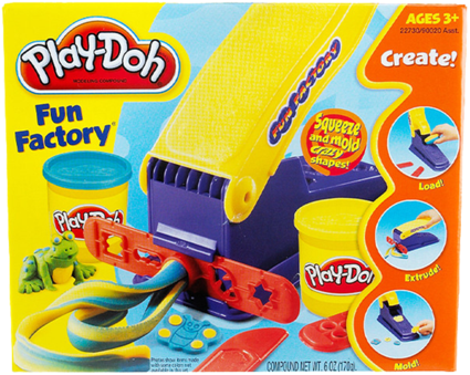 Play-doh Basic Fun Factory - Play Doh Basic Fun Factory (479x359), Png Download