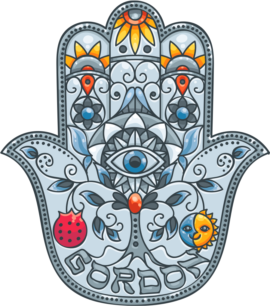 Hamsa - Drawing (1024x1024), Png Download