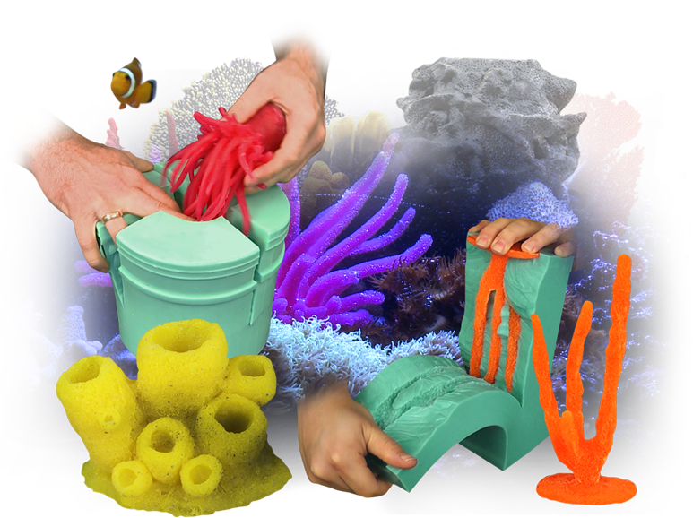 Aquarium Decoration - Smooth-on (800x612), Png Download