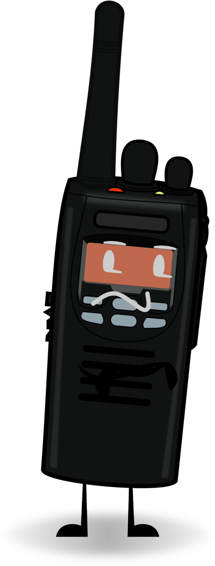 Walky Talky - Object Connects Walky Talky (840x2001), Png Download