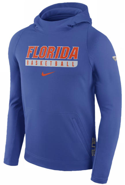Florida Gators Nike Mens Basketball Elite Therma Fit - Hoodie (588x640), Png Download
