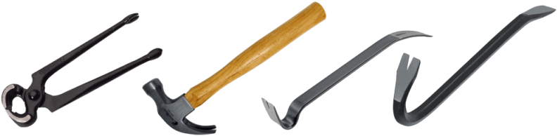 Below - Crow Bar Hammer (800x222), Png Download