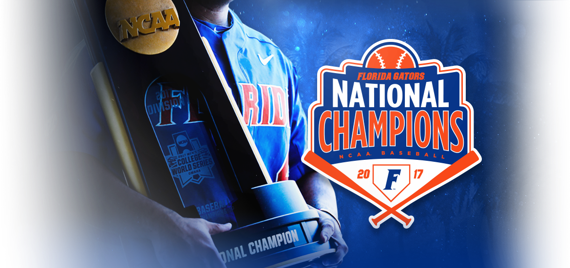 Columbia Gator Club - Florida Gators Baseball National Champions (1170x550), Png Download