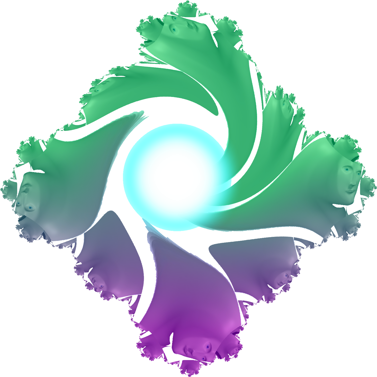 The Fractal - Editing (1686x1711), Png Download
