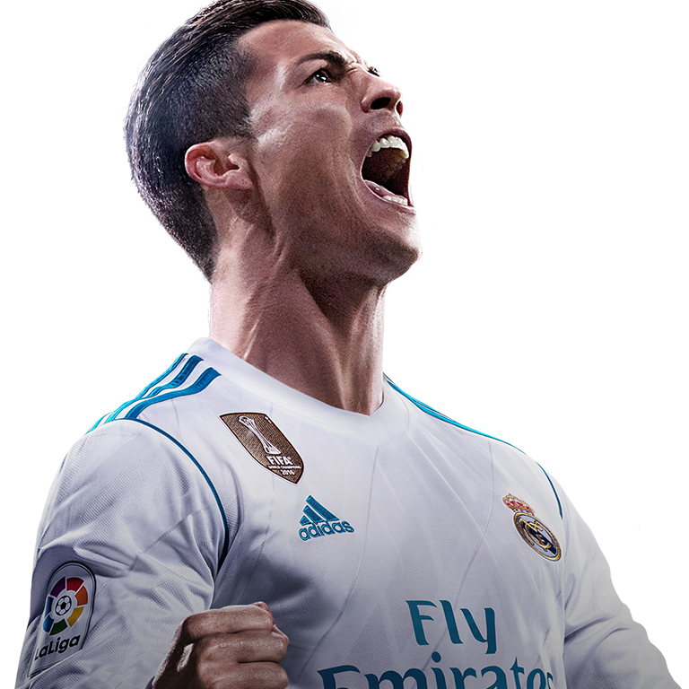 Cristiano Ronaldo Png Clipart Cristiano Ronaldo Real - Fifa 18 (nintendo Switch) (768x768), Png Download