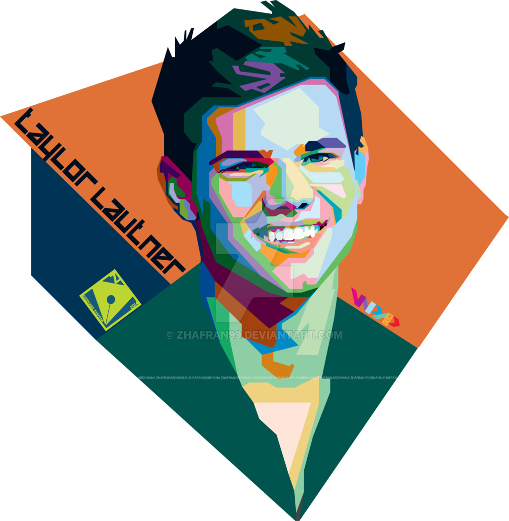 Clip Art Download Taylor Lautner By Zhafran On Deviantart - Wpap Taylor Lautner (1024x1049), Png Download