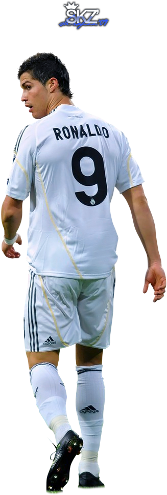 Cristiano Ronaldo - Cristiano Ronaldo Com A 9 (600x963), Png Download