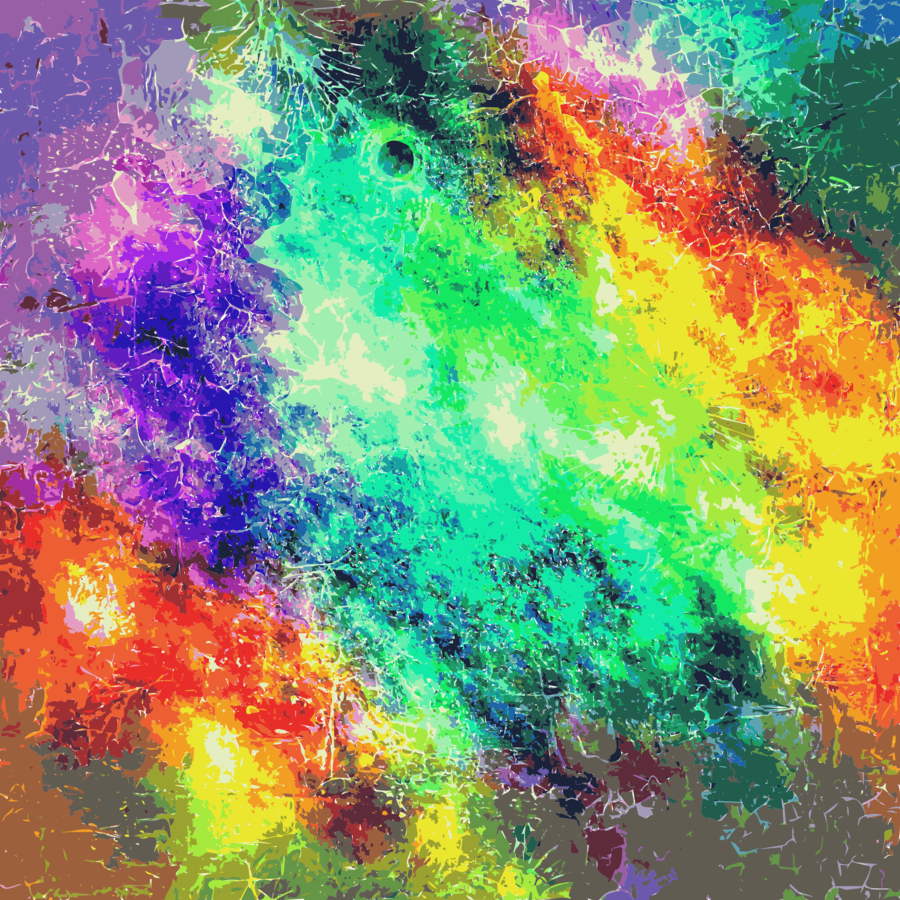 Fractales Plasma Clipart Diamond-square Algorithm Fractal - Fractal Plasma (900x900), Png Download