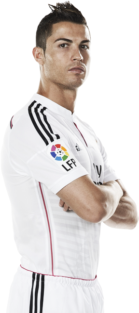 Cristiano Ronaldo - Cristiano Ronaldo Real Madrid 2015 Png (359x477), Png Download
