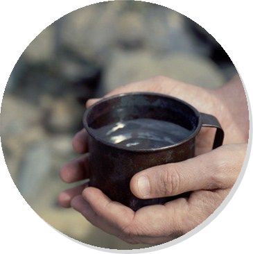 Give A Cup Of Cold Water (365x366), Png Download
