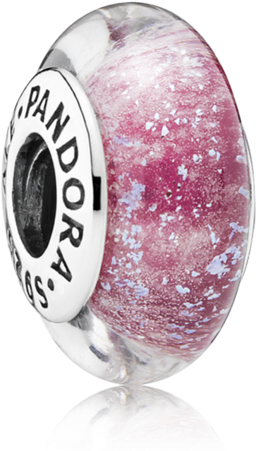 Pandora Disney Anna's Signature Color Charm, Murano - Pandora Disney Annas Signature Color Murano Glass Charm (1000x1000), Png Download