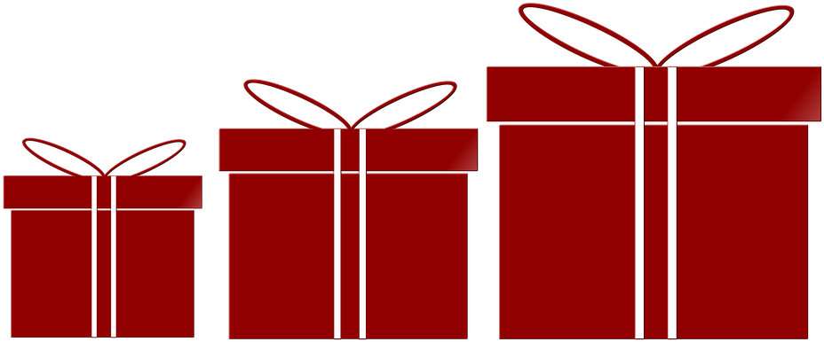 선물 상자 일러스트 Png (500x277), Png Download