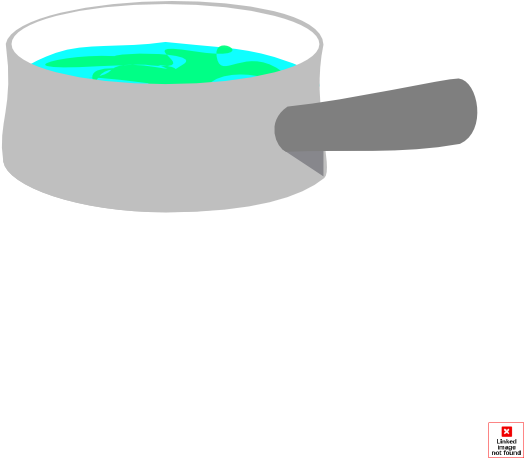 Grey Clip Art At Clker Com Vector - Water In Pot Clip Art (600x457), Png Download