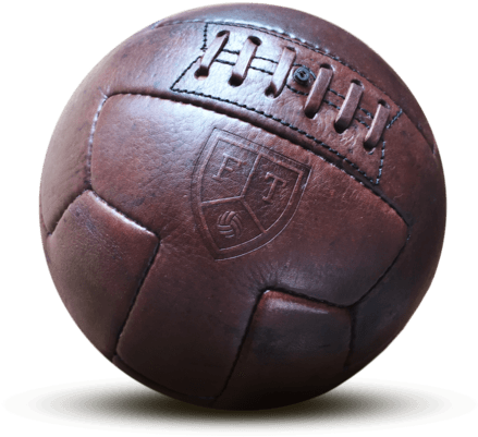Leather Vintage Football Ball - Football (600x600), Png Download