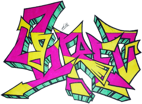 This Is A Graffiti Piece That Says Bored With Bold - Boredom (480x480), Png Download