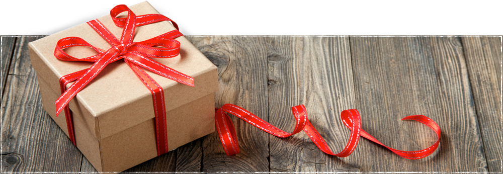 10 Holiday Gifts To Impress Your In-laws - Gift (1000x346), Png Download