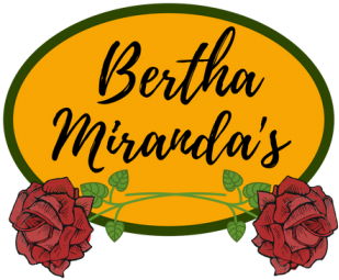 Bertha Miranda's Mexican Restaurant And Cantina - Bicycle Mini Key Fob, Yellow And Blue Bikes With Flowers (350x350), Png Download