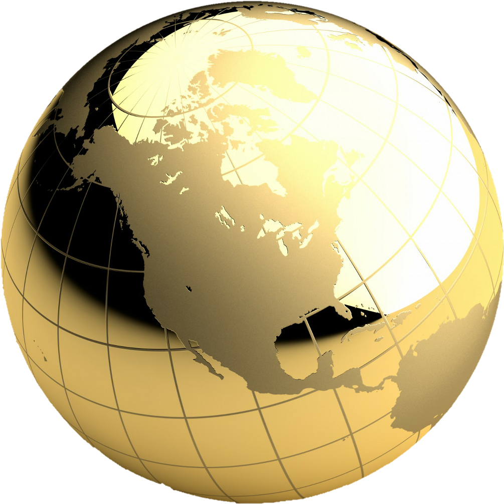 Chrome Globe (1028x1024), Png Download