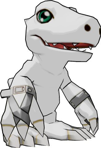 View Samegoogleiqdbsaucenao Snowagumon Dwds , - Snowagumon Png (327x479), Png Download