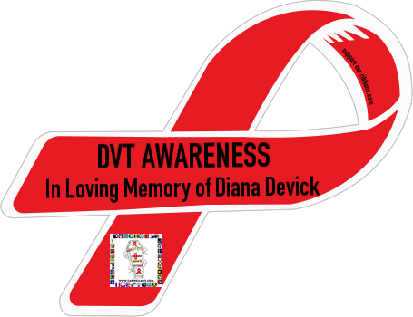 Dvt Awareness / In Loving Memory Of Diana Devick - Boston Marathon 2013 Logo (455x350), Png Download