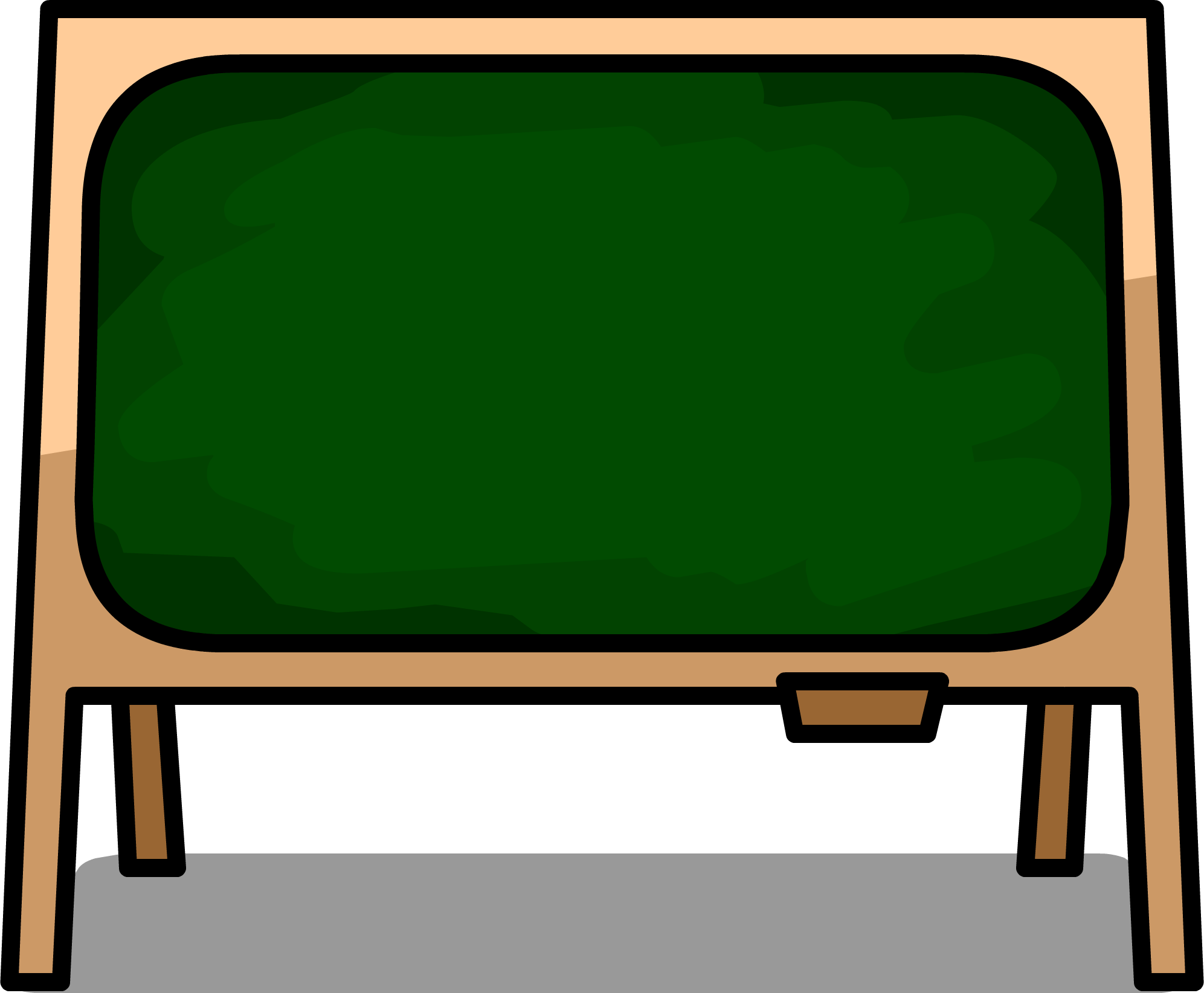 Chalk Board Sprite 001 - Blackboard Sprite (1993x1644), Png Download
