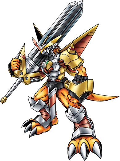 Omnimon - 勝利 暴 龍 獸 (390x525), Png Download
