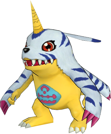 12 Gubamondmo - Digimon 3d Png (372x448), Png Download