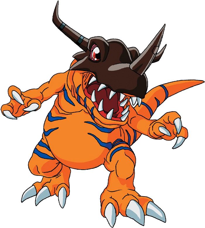 Credit Must Go To The Competitors, Even Though There's - Digimon Greymon (744x832), Png Download