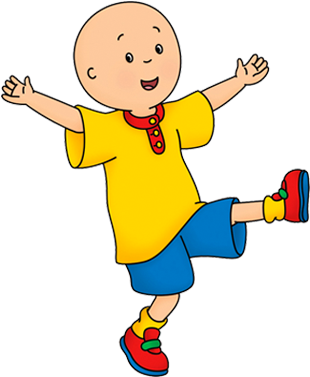 Caillou - Caillou Cartoon (313x416), Png Download