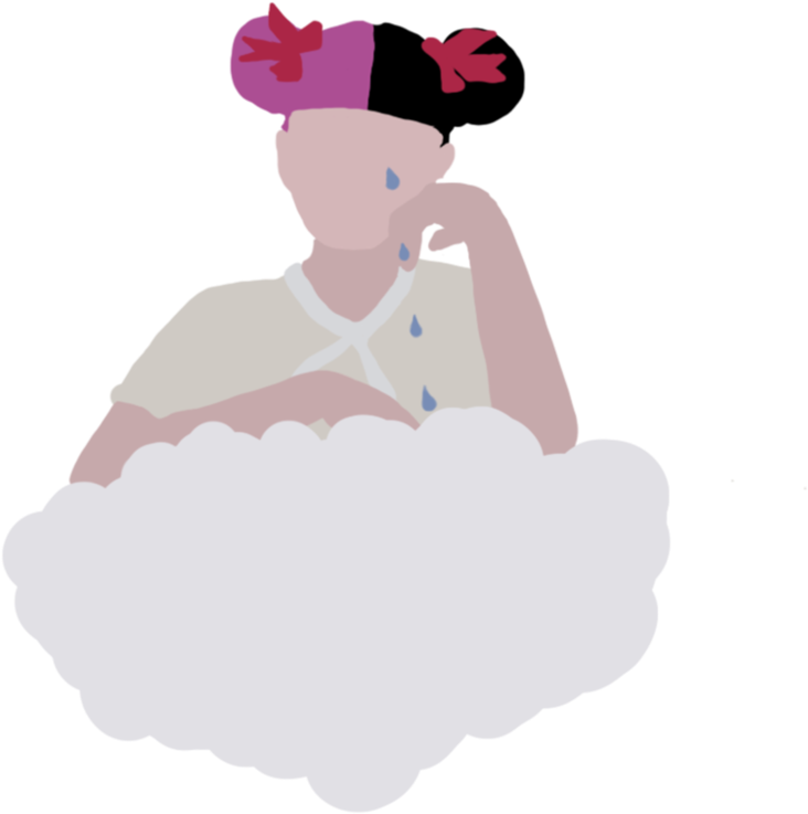 Download Crybaby Cloud By Grungevizi On Deviantart Png Free Melanie Martinez Cry Baby Png Full Size Png Image Pngkit