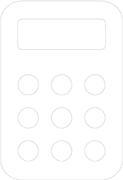 Accountancy - White Calculator Icon Transparent (400x400), Png Download