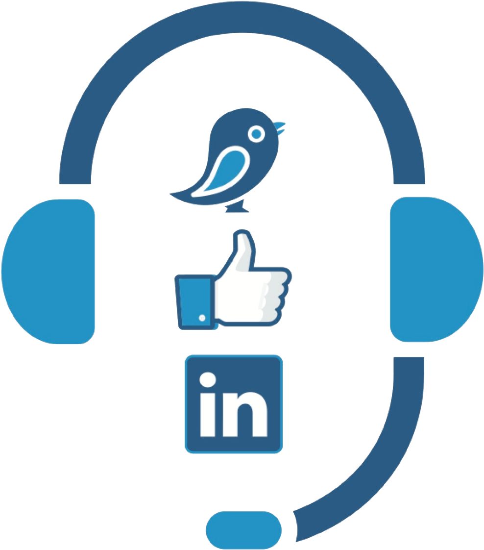 Social Customer Care, Community Manager, Redes Sociales, - Customer Service Online (1088x1220), Png Download
