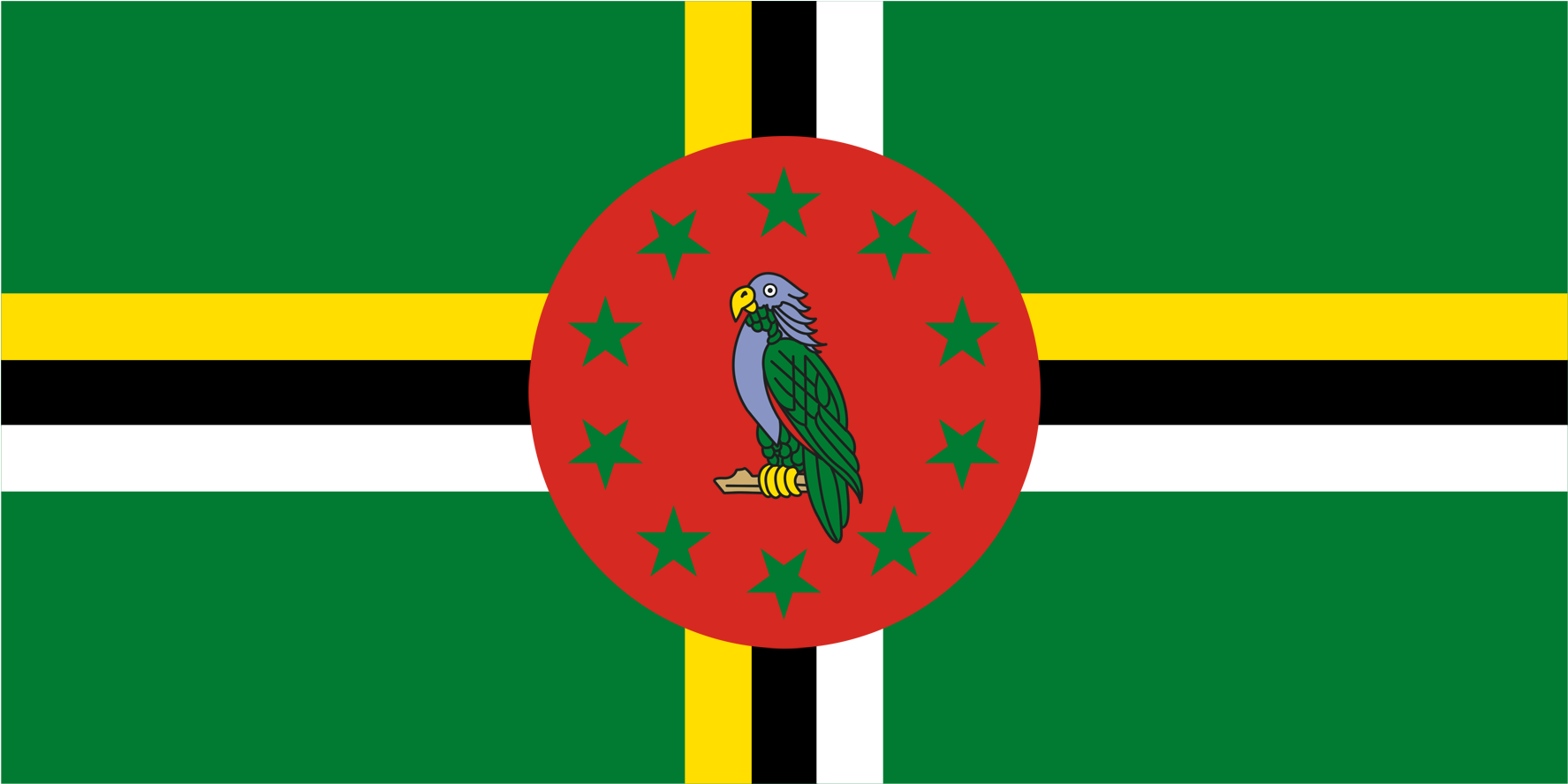 Convert To Base64 Dominican Flag Cooking - Dominica Flag Hd (1920x1200), Png Download