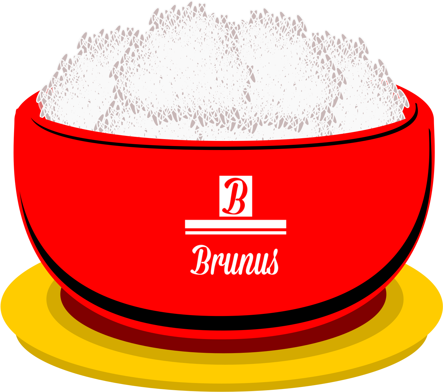 Bowl Wolfberry, Wolfberry Red, Bowl Png Image And Clipart - Arroz Clipart (631x508), Png Download