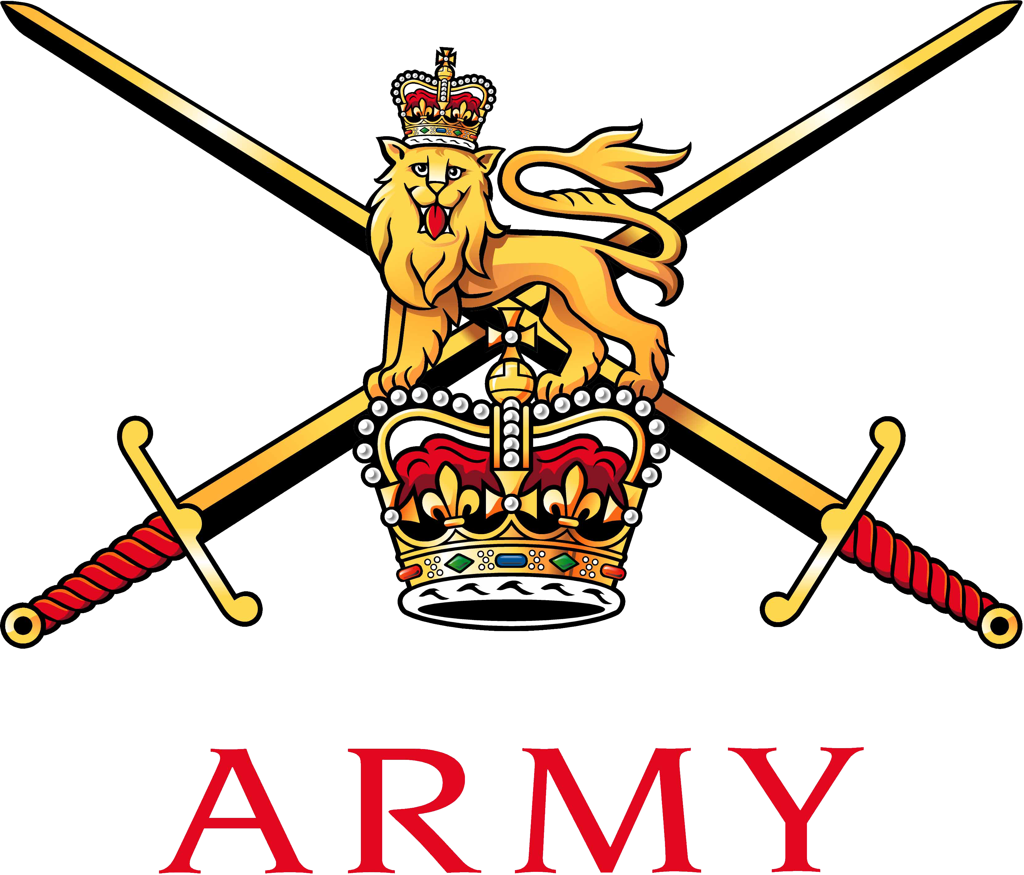 British Army Badge (3317x2834), Png Download
