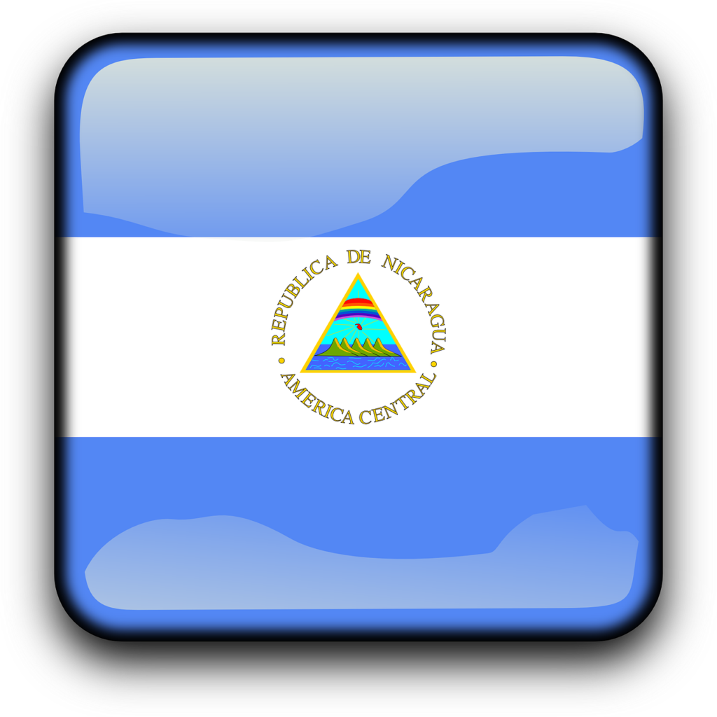 Dominican Republic - Coat Of Arms Of Nicaragua (1024x1024), Png Download