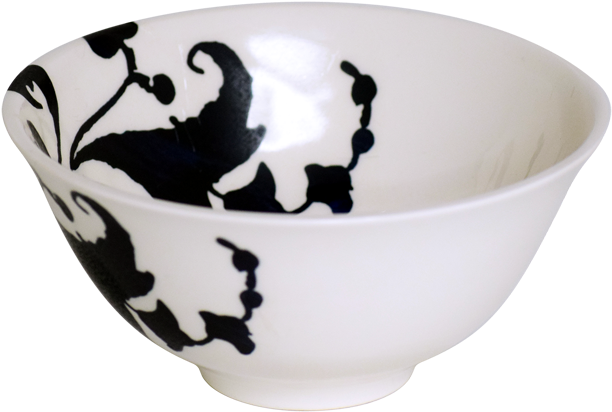 2 Rice Bowls - Gien Indigo Rice Bowls, Set Of 2 (711x600), Png Download