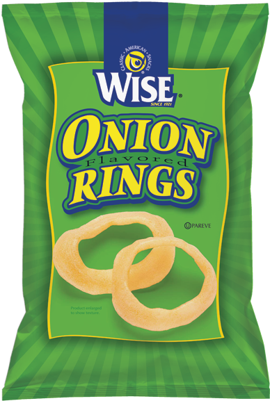 Onion Rings Chips Wise (465x600), Png Download